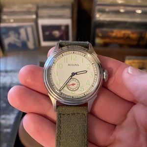 Bulova by J Crew military watch